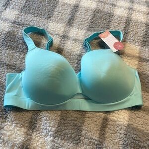 Aqua Blue Women's Bra